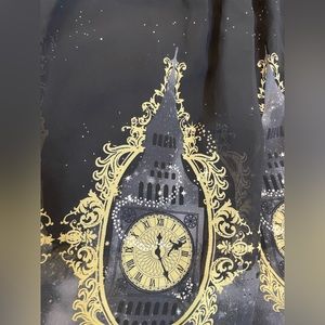 New Disney Peter Pan Clock Border Chiffon Skirt